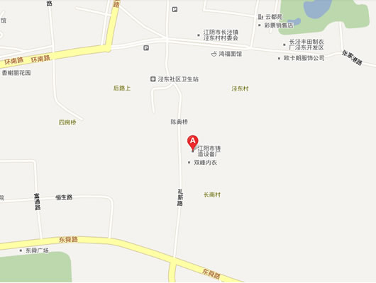 點(diǎn)擊進(jìn)入江陰市鑄造設(shè)備廠有限公司的百度地圖